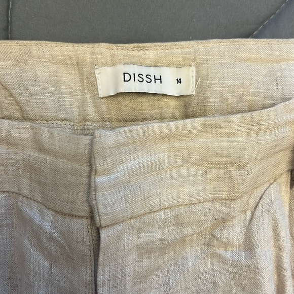 DISSH NORAH NATURAL LINEN PANT - Picture 5 of 5